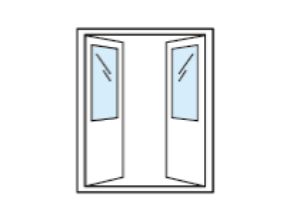 Afbeelding voor categorie Dubbele deur